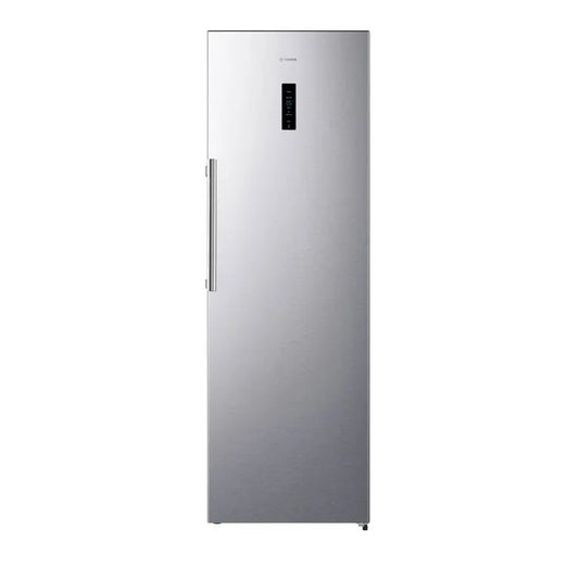 Teknix TH60TLX, 370L Single Door Larder, Total No Frost, Brushed Steel