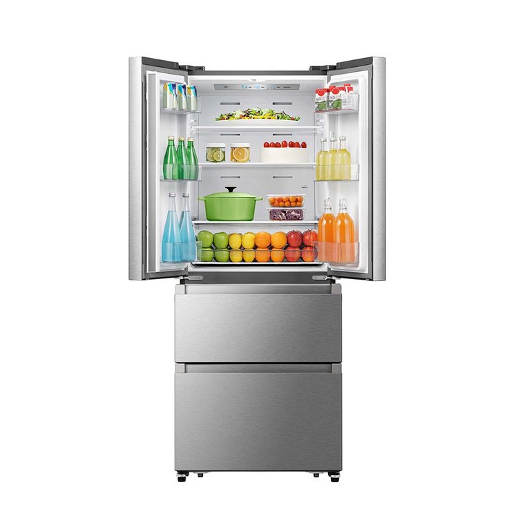 Teknix THFD17870X 70cm French Door Fridge Freezer Total No Frost in Stainless