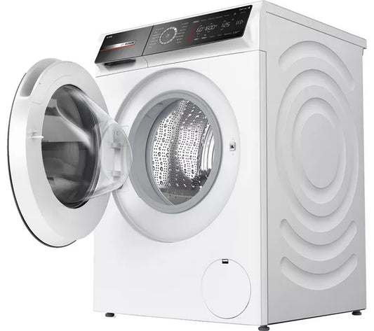 Bosch WGB256A1GB Series 8 i-Dos Washing Machine, 10kg, 1400 Spin, White, A Rated