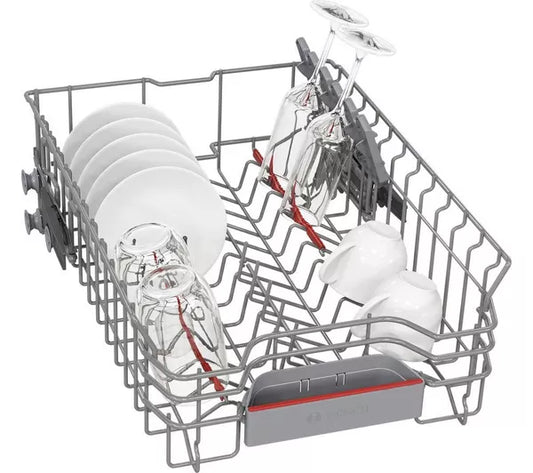 Bosch SPS4HMW49G Series 4 Slimline Dishwasher, 10 Place Settings, White, E Rated