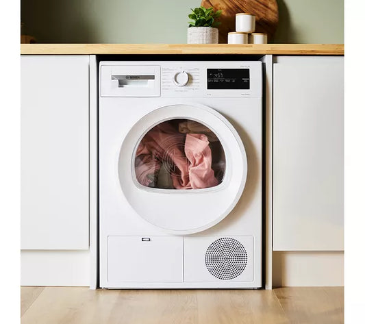 Bosch WTH85225GB Series 4 Heat Pump Tumble Dryer, 8kg, White, A++ Rated