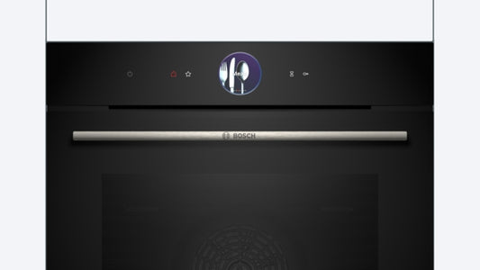 Bosch Series 8 Built-In Electric Single Oven with Air Fry - Black - A+ Rated