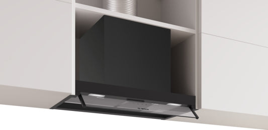 Bosch Series 4 Integrated Design Hood 60cm - Clear Glass Matt Black