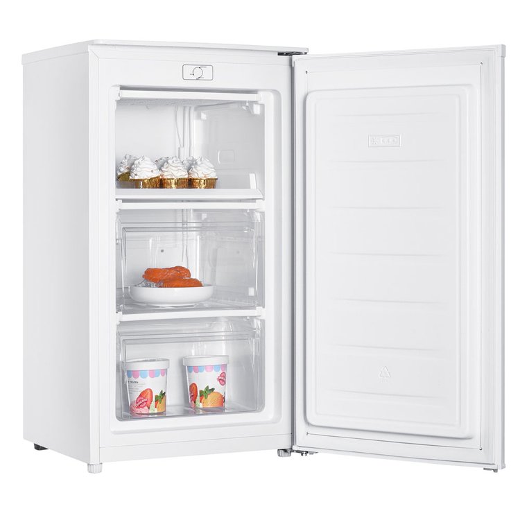 Teknix UC48F2W, 60L Undercounter Freezer, White