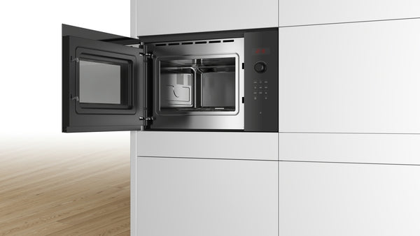 Bosch Series 4 Built-In Microwave 45x38cm - Black