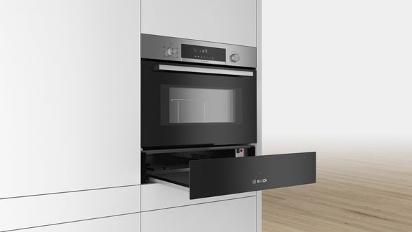 Bosch Series 6 Built-In Warming Drawer 60x14cm - Black