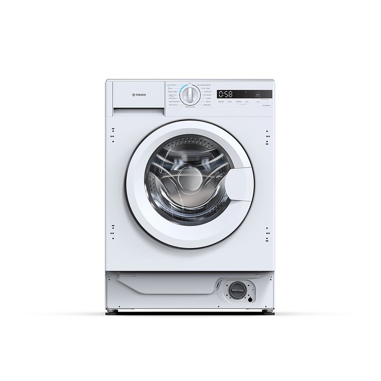 BITKWD8614, 8/6kg 1400spin Integrated Washer Dryer, White