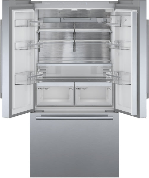 Bosch Series 8 American Fridge Freezer 183x90.5cm – Stainless Steel – KFF96PIEP
