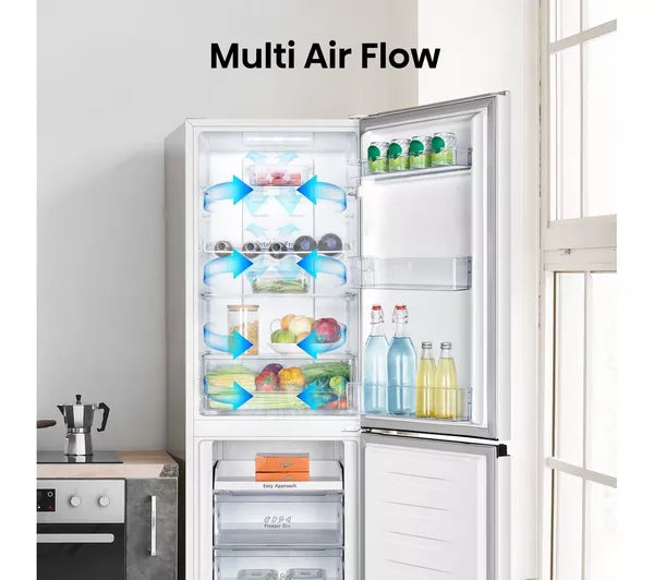 Hisense RB327N4BWE 55cm 50/50 Total No Frost Fridge Freezer white
