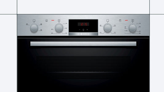 Bosch Series 2 Built-In Electric Double Oven - Stainless Steel - A Rated