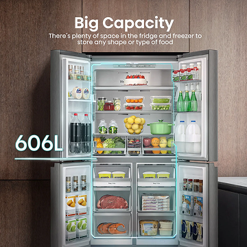 Hisense RQ758N4SWSE stainless steel