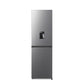 Teknix FFH1825WSE 256litre Fridge Freezer Frost Free Water Dispenser SILVER