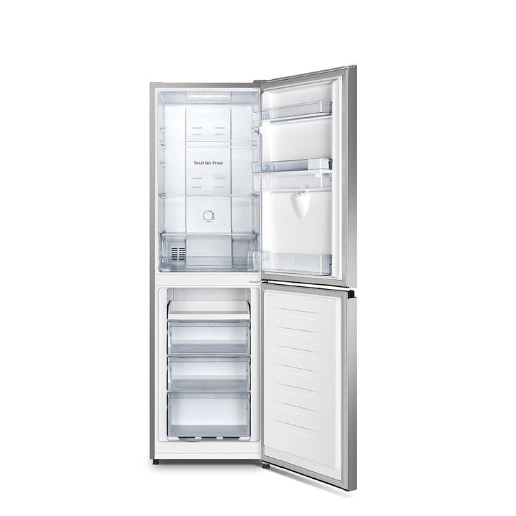 Teknix FFH1825WSE 256litre Fridge Freezer Frost Free Water Dispenser SILVER