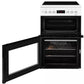 Beko KDC653W Ceramic Electric Cooker with Double Oven, White, A Rated
