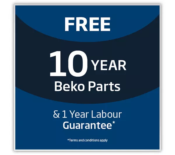 Beko KDC653W Ceramic Electric Cooker with Double Oven, White, A Rated