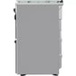 Indesit ID67G0MCX/UK Gas Cooker with Double Oven, Silver, A+ Rated