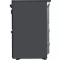 Indesit ID67V9KMB/UK Ceramic Electric Cooker with Double Oven, Black, A Rated