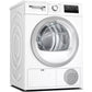 Bosch WTN83203GB Series 4 Condenser Tumble Dryer, 8kg, White, B Rated