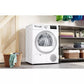 Bosch WTN83203GB Series 4 Condenser Tumble Dryer, 8kg, White, B Rated