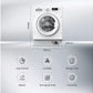 Hisense WF3M841BWI Integrated Washing Machine, 8kg, 1300 Spin, White, A Rated