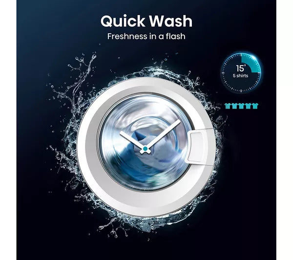 Hisense WF3M841BWI Integrated Washing Machine, 8kg, 1300 Spin, White, A Rated