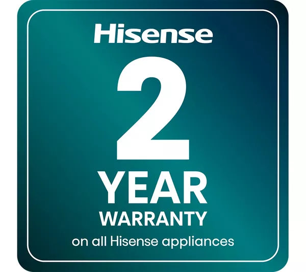 Hisense WF3M841BWI Integrated Washing Machine, 8kg, 1300 Spin, White, A Rated