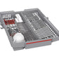 Bosch SPS4HMI49G Series 4 Slimline Dishwasher, 10 Place Settings, Silver, E Rated