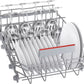 Bosch SPS4HMI49G Series 4 Slimline Dishwasher, 10 Place Settings, Silver, E Rated