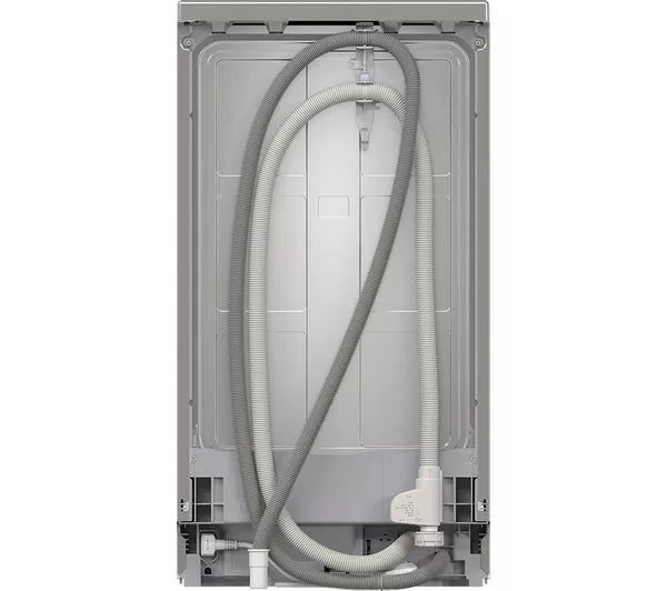 Bosch SPS4HMI49G Series 4 Slimline Dishwasher, 10 Place Settings, Silver, E Rated