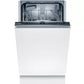 Bosch SPV2HKX42G Series 2 Fully Integrated Slimline Dishwasher, 10 Place Settings, E Rated