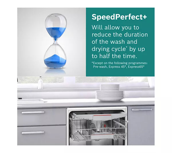 Bosch SPV2HKX42G Series 2 Fully Integrated Slimline Dishwasher, 10 Place Settings, E Rated