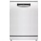 Bosch SMS6ZCW10G Series 6 Dishwasher, 14 Place Settings, White, B Rated