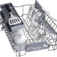 Bosch SPS2IKW01G Series 2 Slimline Dishwasher, 9 Place Settings, White, F Rated