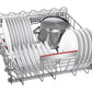 Bosch SMD8YCX03G Series 8 Fully Integrated Dishwasher, 14 Place Settings, B Rated