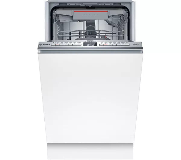 Bosch SPV4EMX25G Series 4 Fully Integrated Slimline Dishwasher, 10 Place Settings, C Rated
