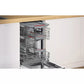 Bosch SPV4EMX25G Series 4 Fully Integrated Slimline Dishwasher, 10 Place Settings, C Rated