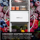 Haier InstaSwitch H4F272WEH1K 178cm High Frost Free Upright Freezer - White - E Rated