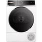 Bosch WQB246C9GB Series 8 Heat Pump Tumble Dryer, 9kg, White, A+++ Rated