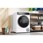 Bosch WQB246C9GB Series 8 Heat Pump Tumble Dryer, 9kg, White, A+++ Rated