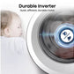Hisense WD3M841BWI Integrated Washer Dryer, 8kg/6kg, 1400 Spin, White, B Rated