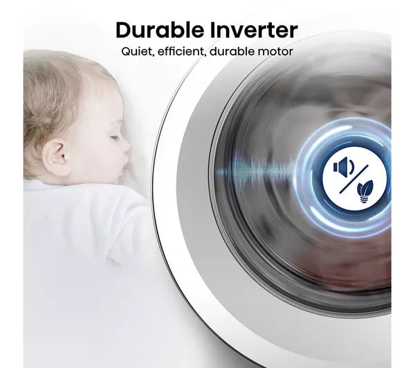 Hisense WD3M841BWI Integrated Washer Dryer, 8kg/6kg, 1400 Spin, White, B Rated