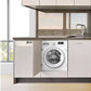 Hisense WD3M841BWI Integrated Washer Dryer, 8kg/6kg, 1400 Spin, White, B Rated