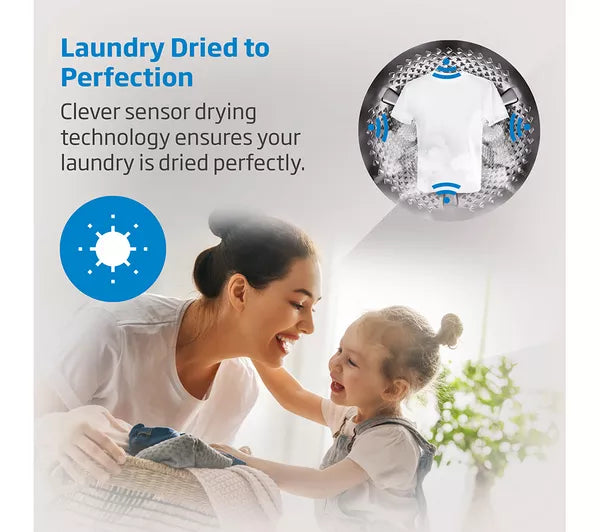 Beko RecycledTub 8kg Wash 5kg Dry 1400rpm Integrated Washer Dryer - White