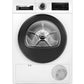 Bosch WPG23108GB Series 6 Condenser Tumble Dryer, 8kg, White, B Rated