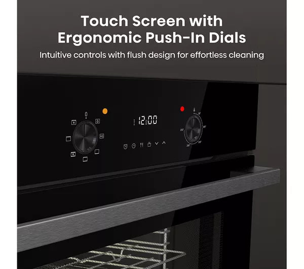 Hisense BI62220ABGUK Built In Electric Single Oven - Black - A Rated