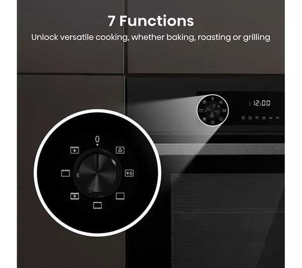 Hisense BI62220ABGUK Built In Electric Single Oven - Black - A Rated