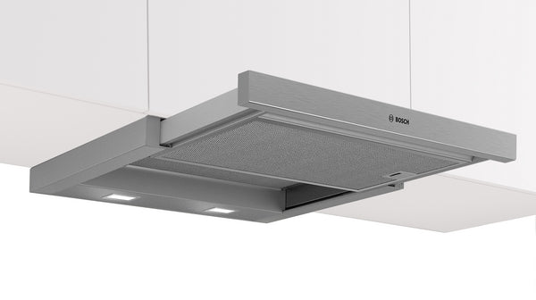Bosch Series 4 Telescopic Cooker Hood 60cm - Silver