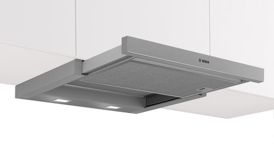 Bosch Series 4 Telescopic Cooker Hood 60cm - Silver