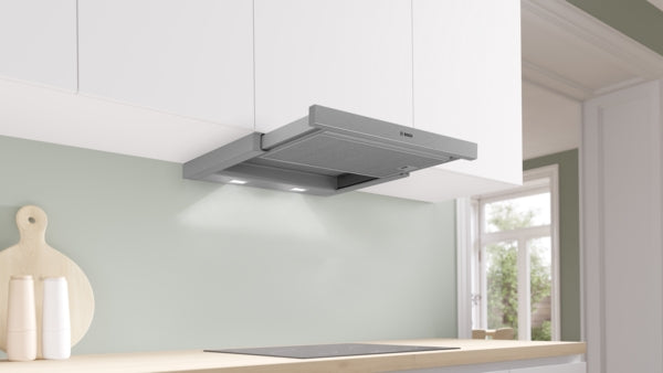 Bosch Series 2 Telescopic Cooker Hood 60cm - Silver