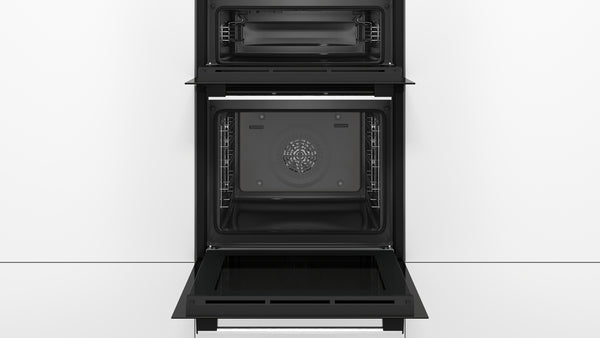 Bosch Series 2 Built-In Electric Double Oven - Stainless Steel - A Rated